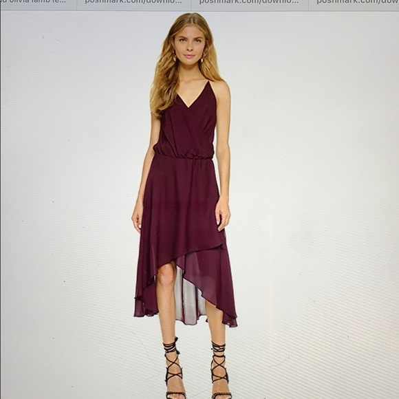 Haute Hippie Dresses & Skirts - Haute Hippy high/low silk halter . Beautiful! Sexy